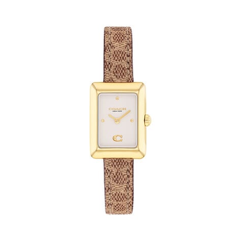 Montre Coach Mara Blanc - Nouveautés Femme | Histoire d’Or