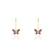 Boucles D'oreilles Pendantes Or Jaune Alyssia - Boucles d'oreilles pendantes Enfant | Histoire d’Or
