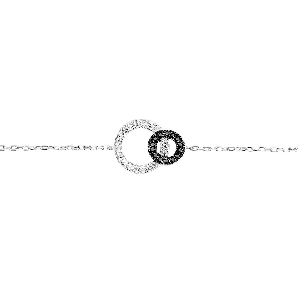 Bracelet Diana Argent Blanc Oxyde De Zirconium - Bracelets Femme | Histoire d’Or