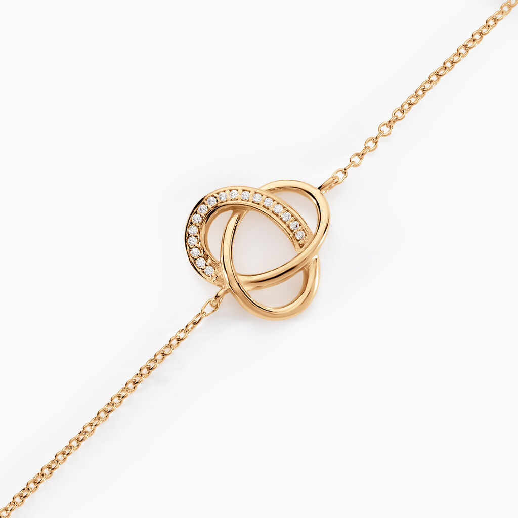 Bracelet Plaqué Or Henia Oxydes De Zirconium - Bracelets Femme | Histoire d’Or