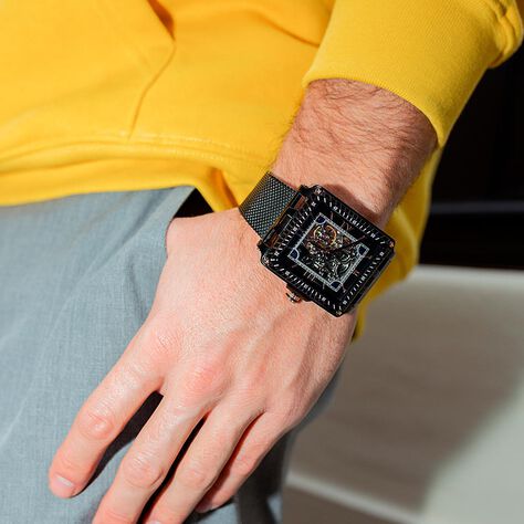 Montre Montignac C Automatique Noir - Montres Homme | Histoire d’Or