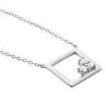 Collier Argent Mettild Oxydes De Zirconium - Colliers fantaisie Femme | Histoire d&rsquo;Or