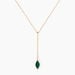 Collier Elisud Or Jaune Malachite - Colliers Femme | Histoire d&rsquo;Or