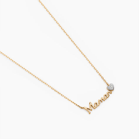 Collier Mihangel Or Jaune Diamant - Colliers Femme | Histoire d’Or