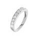 Alliance Valentine Or Blanc Diamant Synthetique - Alliances Femme | Histoire d’Or