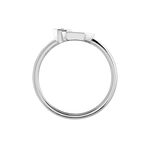 Bague Bee Good Argent Blanc Oxyde De Zirconium - Bagues solitaires Femme | Histoire d&rsquo;Or