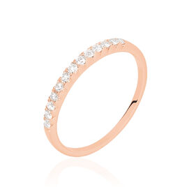 Alliance Pristina Or Rose Diamant - Alliances Femme | Histoire d’Or