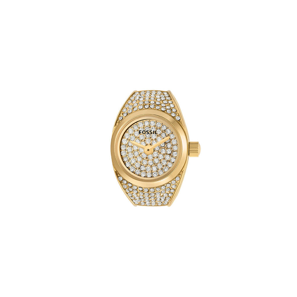 Montre Fossil Watch Ring Doré - Montres Femme | Histoire d’Or