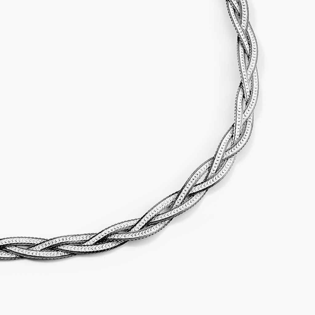 Collier Elae Argent Bicolore - Colliers Femme | Histoire d’Or