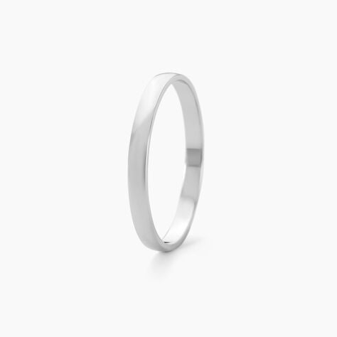 Alliance Julie Or Blanc - Alliances Unisex | Histoire d’Or
