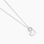 Collier Melesine Or Blanc Diamant - F&ecirc;te des m&egrave;res Femme | Histoire d&rsquo;Or