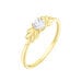 Bague Solitaire Alexine Or Jaune Oxyde De Zirconium - Bagues solitaires Femme | Histoire d’Or