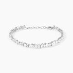 Bracelet Riviere Argent Blanc Shiny Nights Oxyde De Zirconium - Bracelets Femme | Histoire d&rsquo;Or