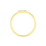 Bague Raskia Or Jaune Diamant - Bagues avec pierre Femme | Histoire d&rsquo;Or