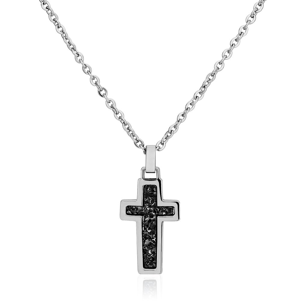 Croix homme argent Clearance