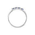 Bague Karrie Argent Blanc Oxyde De Zirconium - Bagues avec pierre Femme | Histoire d&rsquo;Or