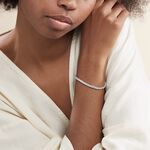 Bracelet Tennis Argent Blanc Oxyde De Zirconium - Bracelets Femme | Histoire d&rsquo;Or