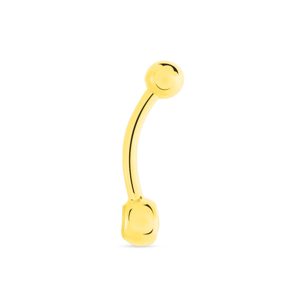 Piercing De Nombril Jan Or Jaune Oxyde De Zirconium - Bijoux Femme | Histoire d’Or