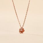 Collier Jannea Argent Rose Oxyde De Zirconium - Colliers fantaisie Femme | Histoire d&rsquo;Or