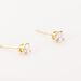 Boucles D'oreilles Puces Victoria Or Jaune Diamant - Clous d'oreilles Femme | Histoire d’Or