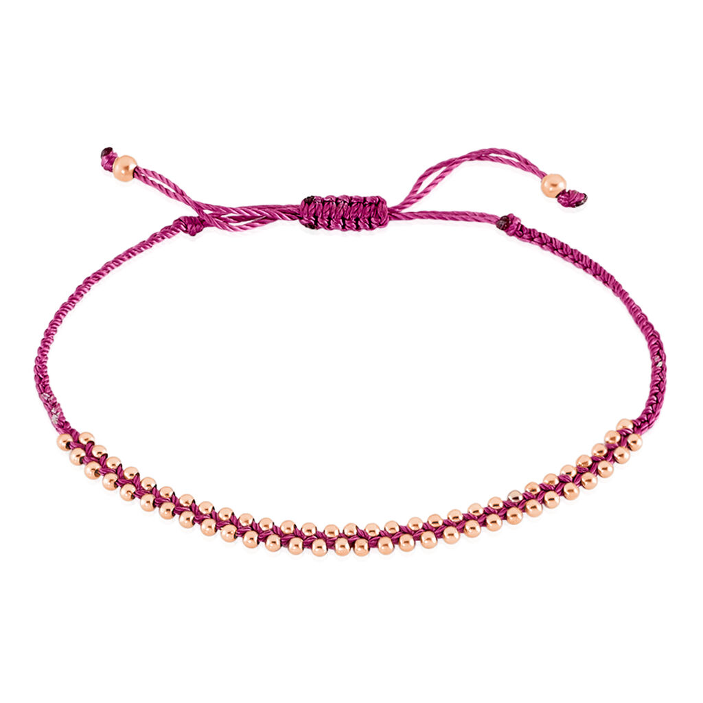 Bracelet Argent Blanc - Bracelets cordon Femme | Histoire d&rsquo;Or