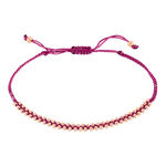 Bracelet Argent Blanc - Bracelets cordon Femme | Histoire d&rsquo;Or