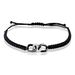 Bracelet Link Argent Blanc Oxyde De Zirconium Et Céramique - Bracelets cordon Femme | Histoire d’Or