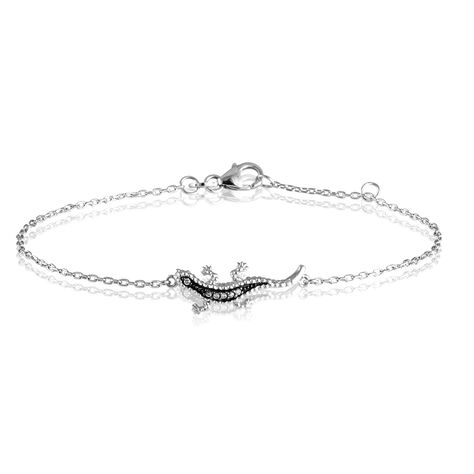 Bracelet Oya Argent Blanc Oxyde De Zirconium - Bracelets Femme | Histoire d’Or