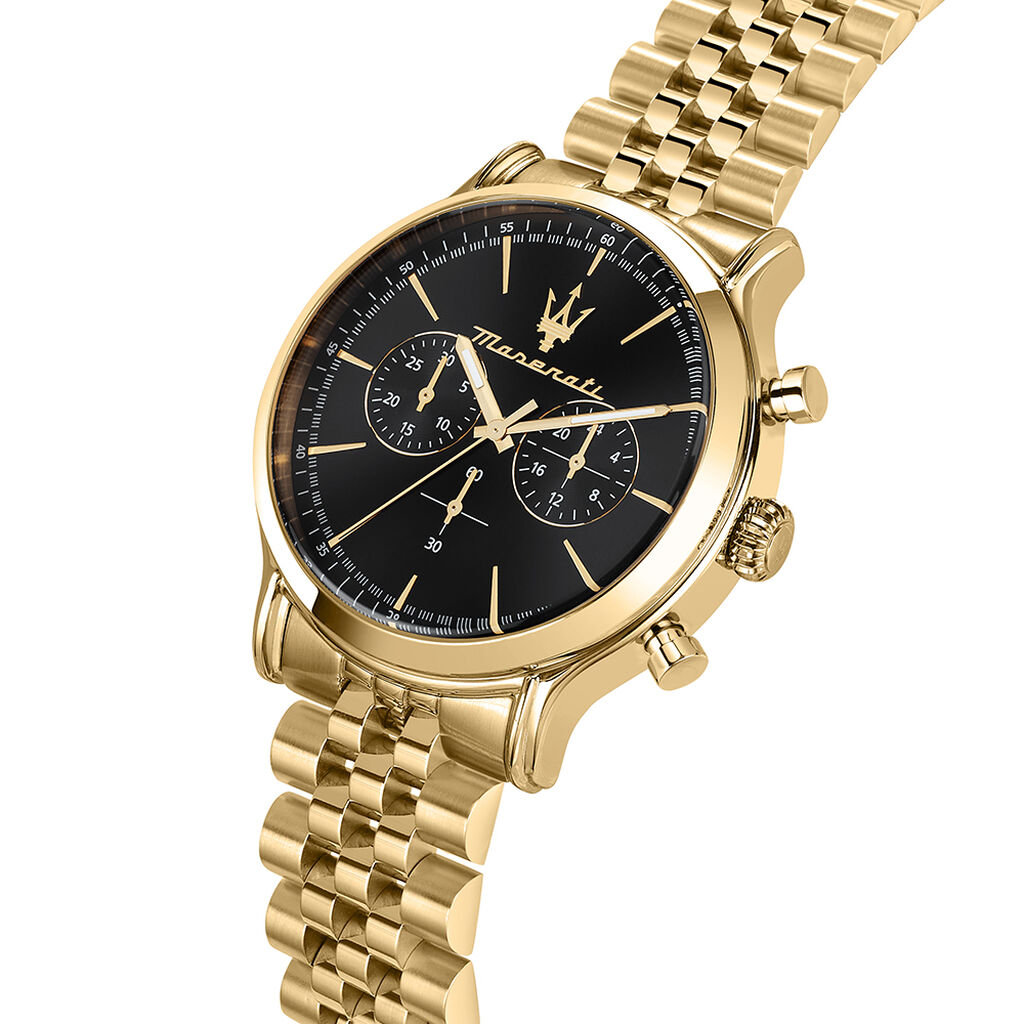 Montre Maserati Epoca Noir - Montres Homme | Histoire d’Or