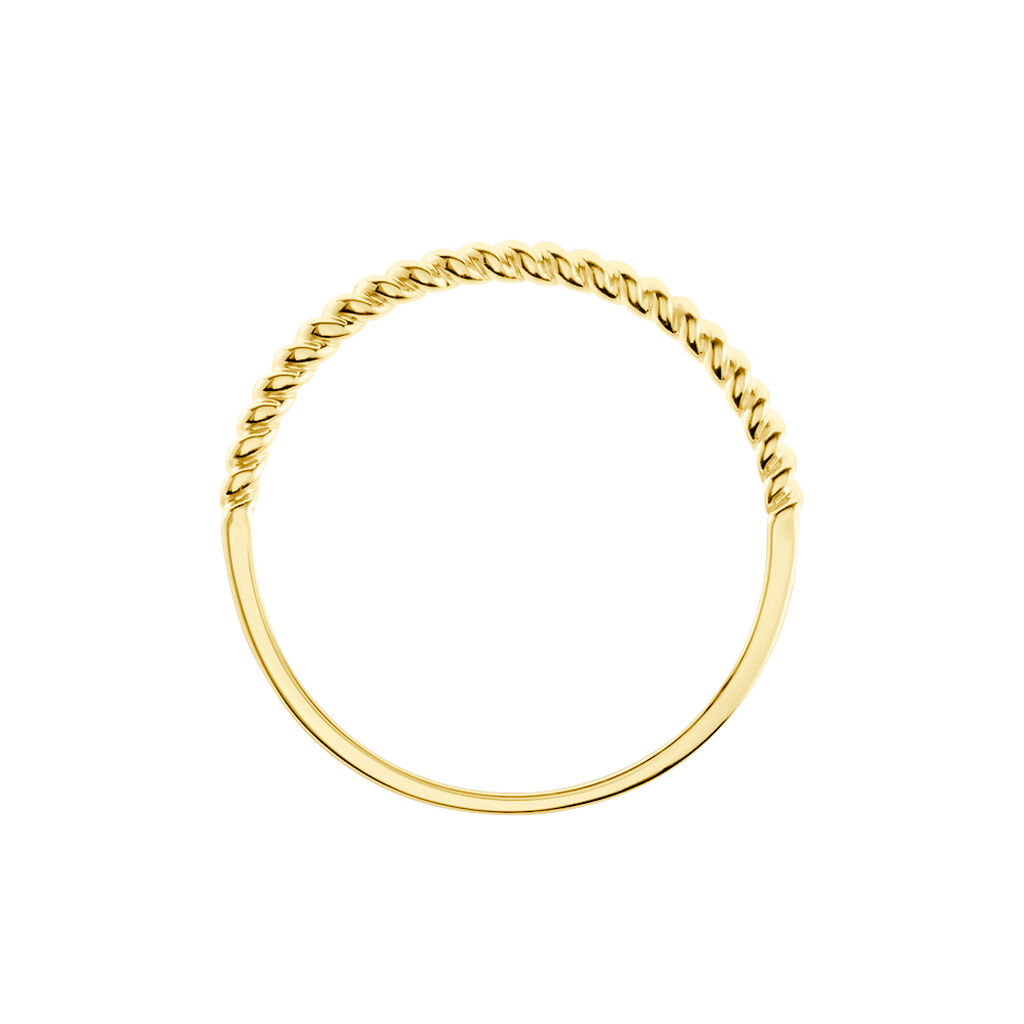 Bague Trudie Or Jaune - Bagues Femme | Histoire d&rsquo;Or