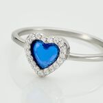 Bague Jaume Argent Blanc Oxyde De Zirconium - Bagues solitaires Femme | Histoire d&rsquo;Or