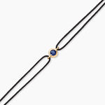 Bracelet Tere Or Jaune Saphir - Bracelets cordon Femme | Histoire d&rsquo;Or