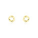 Boucles D'oreilles Puces Berangere Cercle 3 Or Jaune - Clous d'oreilles Femme | Histoire d’Or