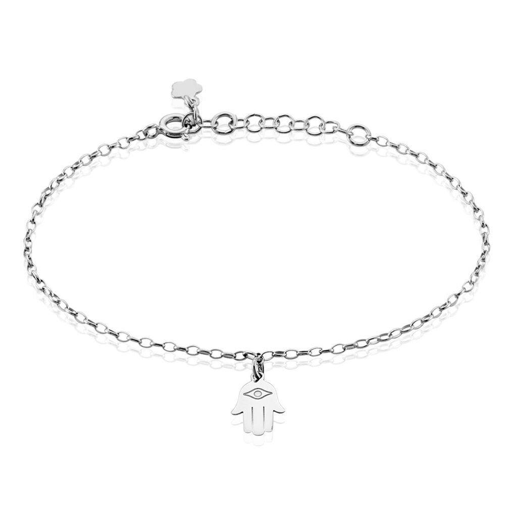 Bracelet Argent Blanc Fahem - Bracelets Femme | Histoire d&rsquo;Or