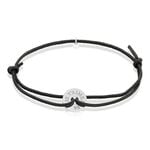 Bracelet Raphael Argent Blanc - Bracelets cordon Homme | Histoire d&rsquo;Or