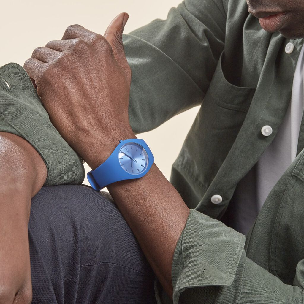 Montre Ice Watch Colour Bleu - Montres Famille | Histoire d’Or