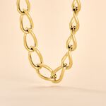 Collier Justinien Acier Dor&eacute; - Colliers fantaisie Femme | Histoire d&rsquo;Or