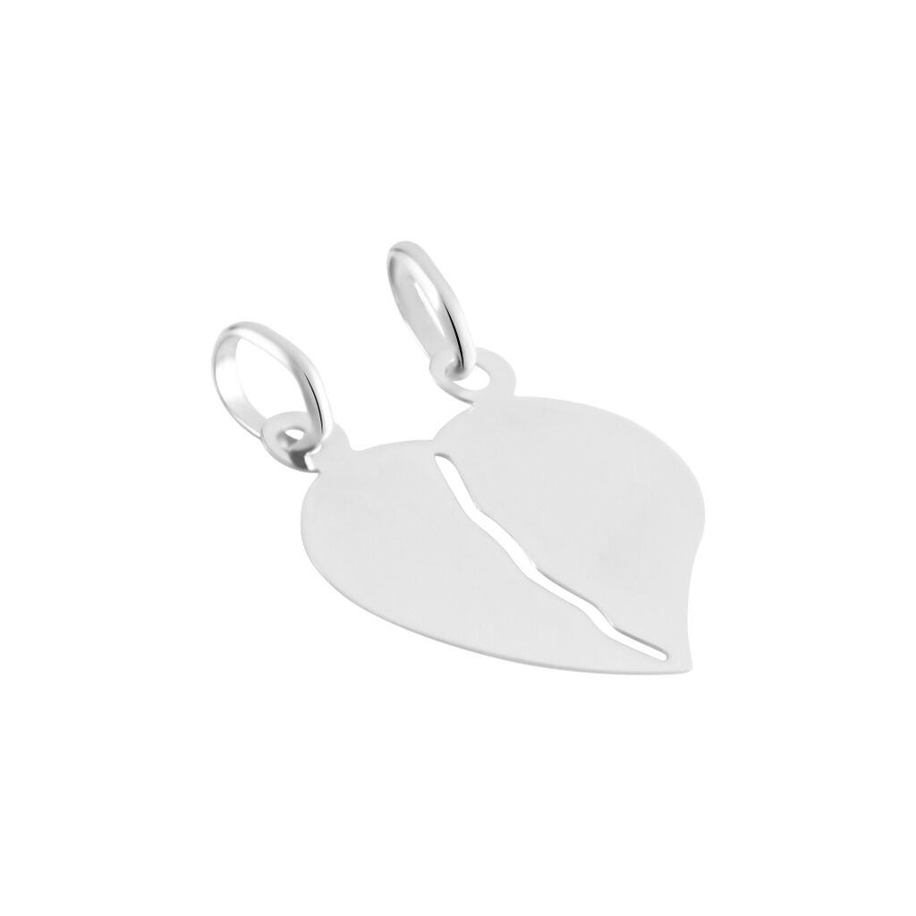 Pendentif Eudocie Or Blanc - Pendentifs Coeur Famille | Histoire d’Or