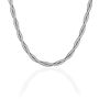 Collier Ciel Argent Blanc