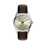 Montre Fossil Pearson Cr&egrave;me - F&ecirc;te des p&egrave;res Homme | Histoire d&rsquo;Or