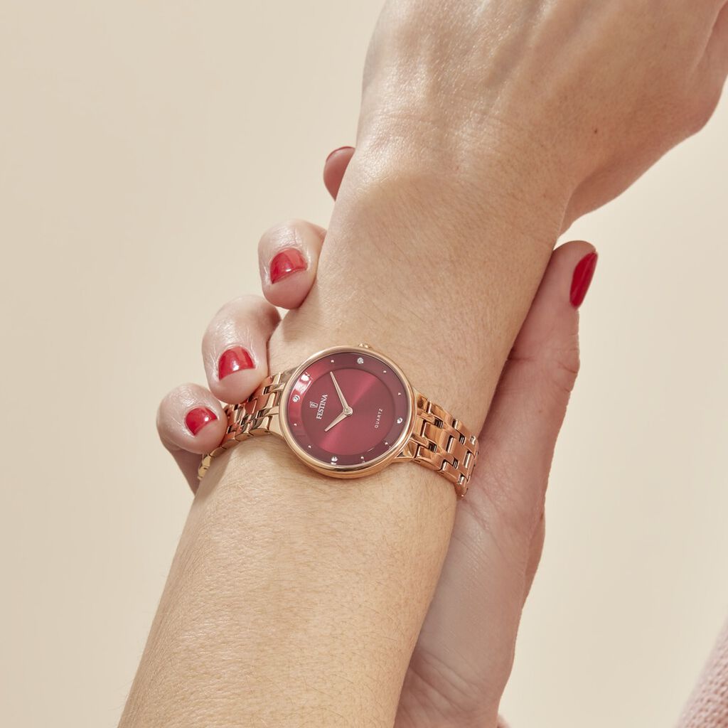 Montre Festina Mademoiselle Rouge - Montres Femme | Histoire d’Or