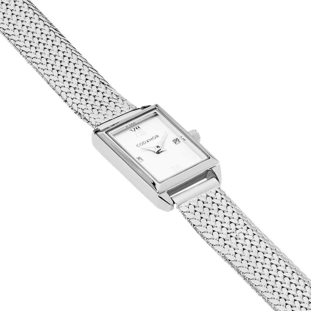 Montre Codhor Suzy Blanc - Montres Femme | Histoire d’Or