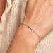 Bracelet Court Argent Blanc Giullia Oxyde De Zirconium - Bracelets Femme | Histoire d’Or