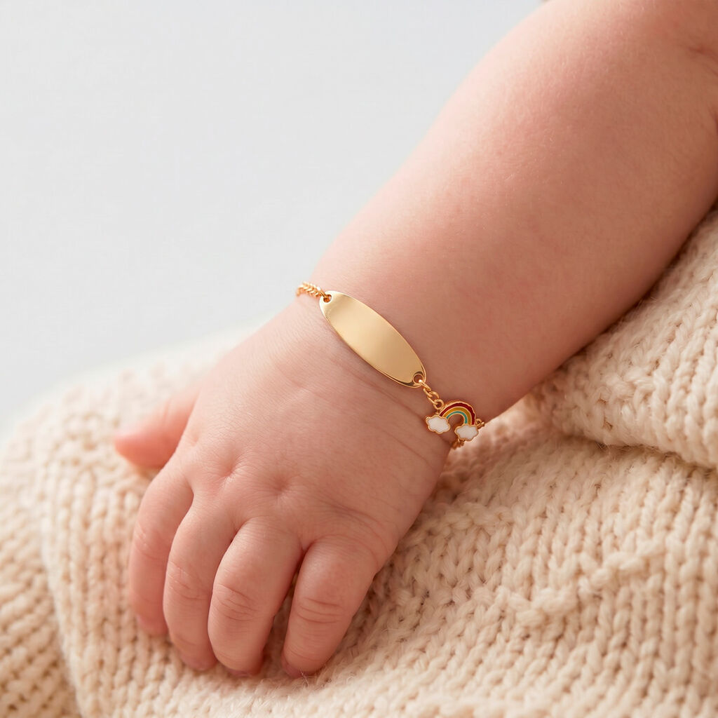 Bracelet Illyoe Or Jaune - Bracelets Communion Enfant | Histoire d&rsquo;Or
