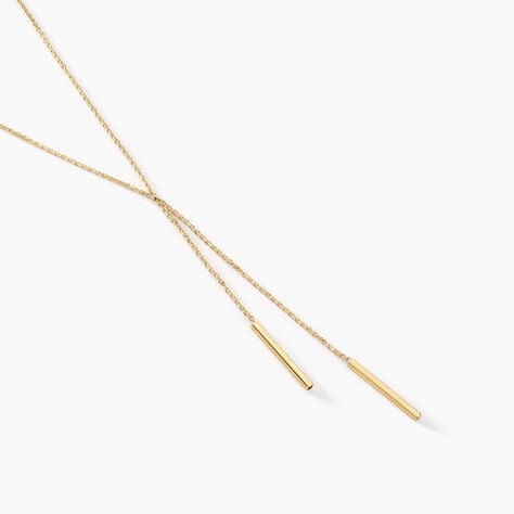 Collier Rain Or Jaune - Colliers doubles et triples chaînes Femme | Histoire d’Or