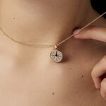 Collier Maria-carmen Plaqu&eacute; Or Jaune Oxyde De Zirconium - Colliers fantaisie Femme | Histoire d&rsquo;Or