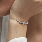 Bracelet Edyta Argent Blanc Oxyde De Zirconium - Bracelets Femme | Histoire d&rsquo;Or