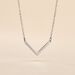 Collier Argent Blanc  Lakia - Colliers fantaisie Femme | Histoire d’Or
