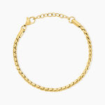 Bracelet Sloane Acier Jaune - Bracelets Femme | Histoire d&rsquo;Or