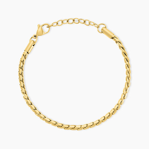 Bracelet Sloane Acier Jaune - Bracelets Femme | Histoire d&rsquo;Or